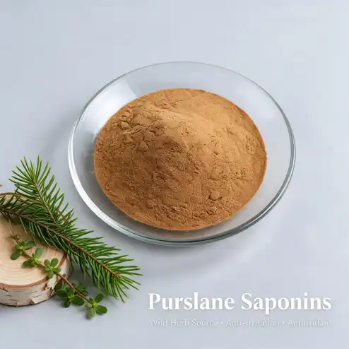 How Are Purslane Saponins Extracted and Purified?